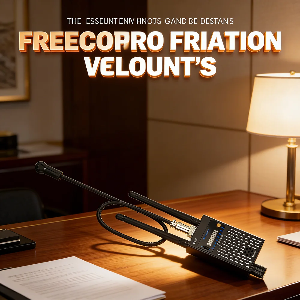 

Высокочувительный детектор GPS-маяков и скрытых камер с магнитным креплением, автоматический сканер частот для поиска и отслеживания сигналов