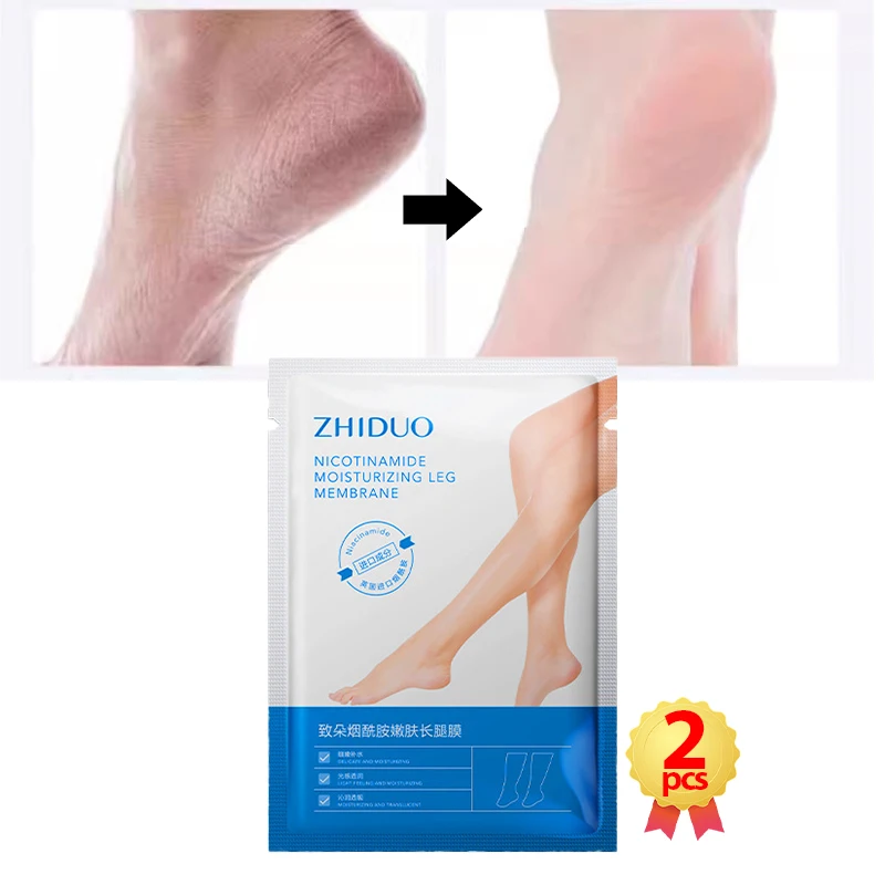 Foot Mask Exfoliating Moisturizing Whitening Spa Pedicure Socks Anti Cracked Foot Peeling Dead Skin Callus Removal Leg Feet Care