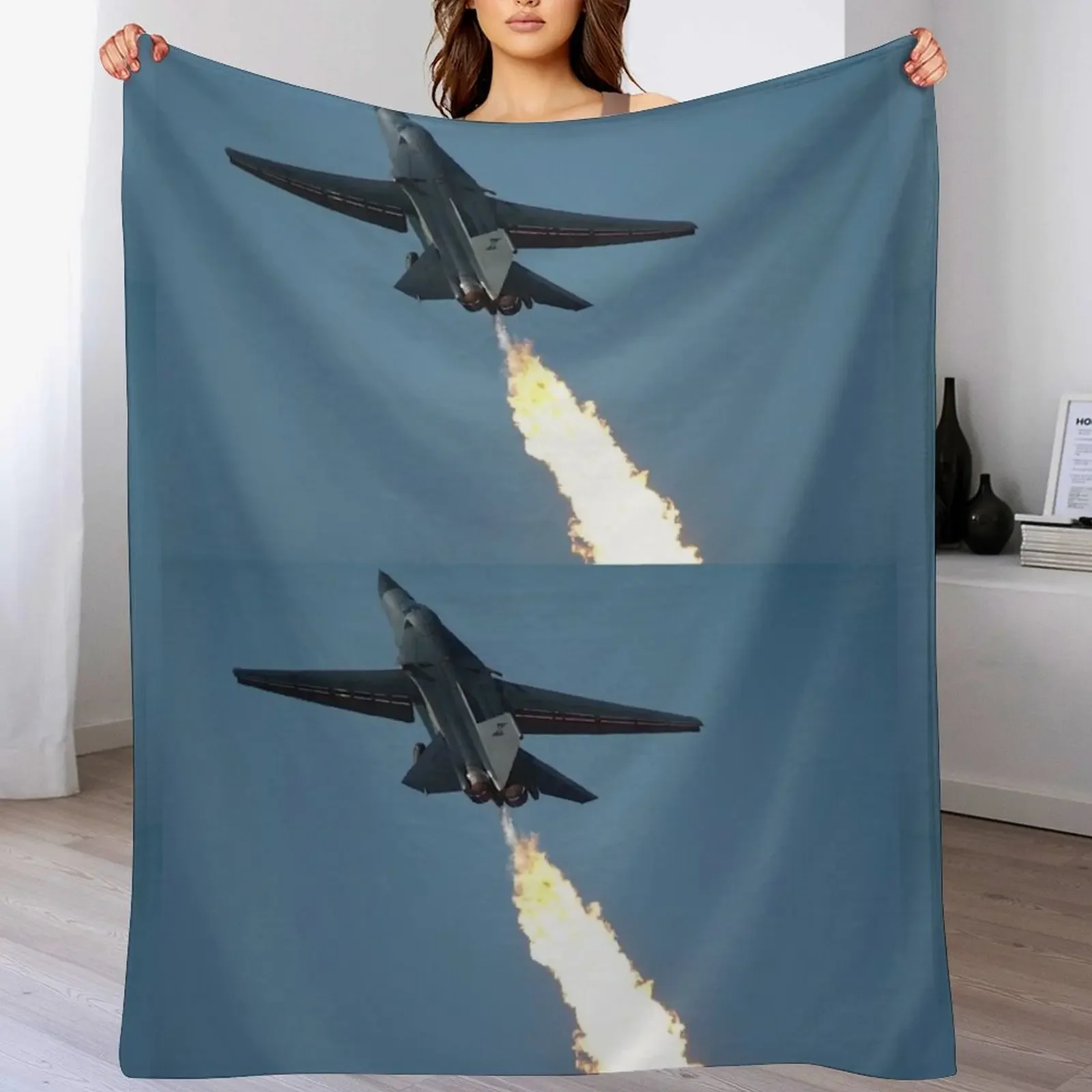 F111 - Flaming Climbout @ Amberley Airshow 2008 Throw Blanket cosplay anime For Sofa Thin decorative Blankets