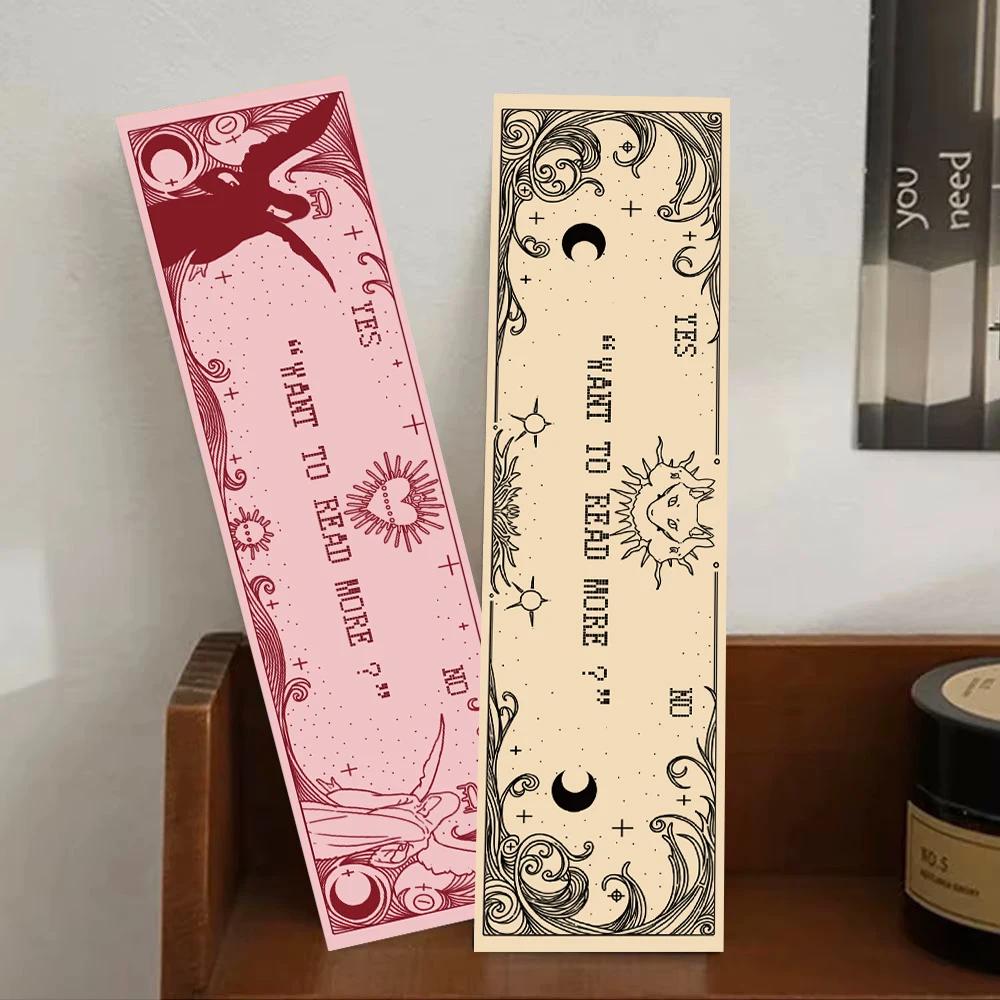 30PCS Pastel Reading Bookmarks Funny Motorcycle Vintage Art Supplies Reading Book Perfect Birthday New Year Gift Bookmark
