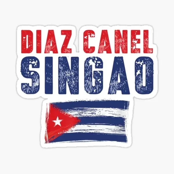 CU キューバ国旗愛ステッカートラックオートバイ自転車アクセサリートラックガラス壁窓ヘルメットバンドアラップトップ防水デカール