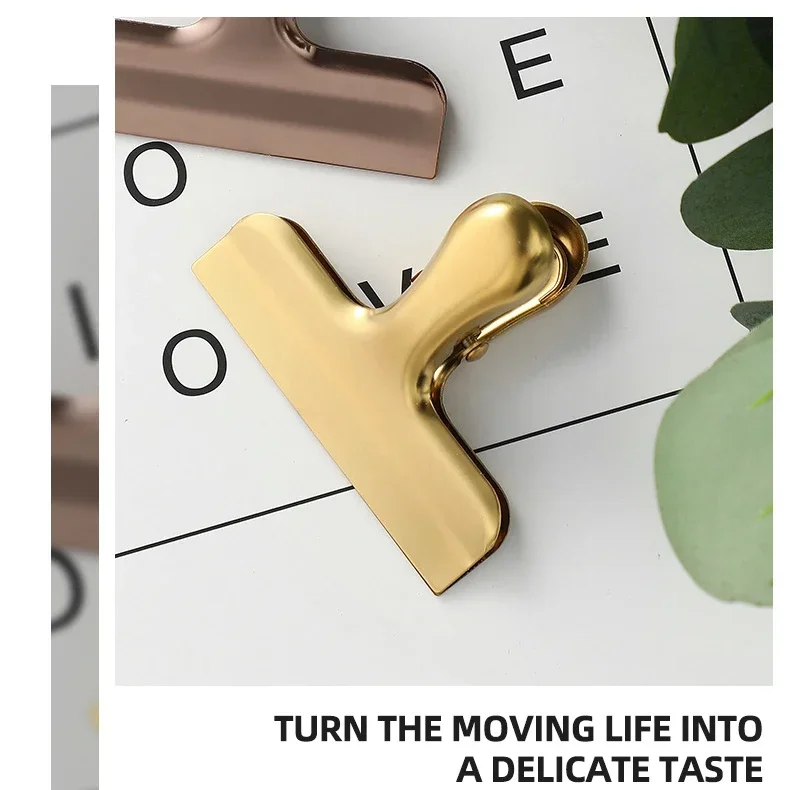 Винтажный зажим для переплета из нержавеющей стали, многофункциональный металлический зажим, скрепки для бумаг, прочный переплет, школьные и офисные канцелярские принадлежности