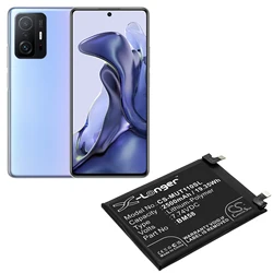 Cameron Sino 2500mAh / 19.35Wh SmartPhone Battery For Xiaomi:Mi 11T Pro 5G,2107113SG,BM58