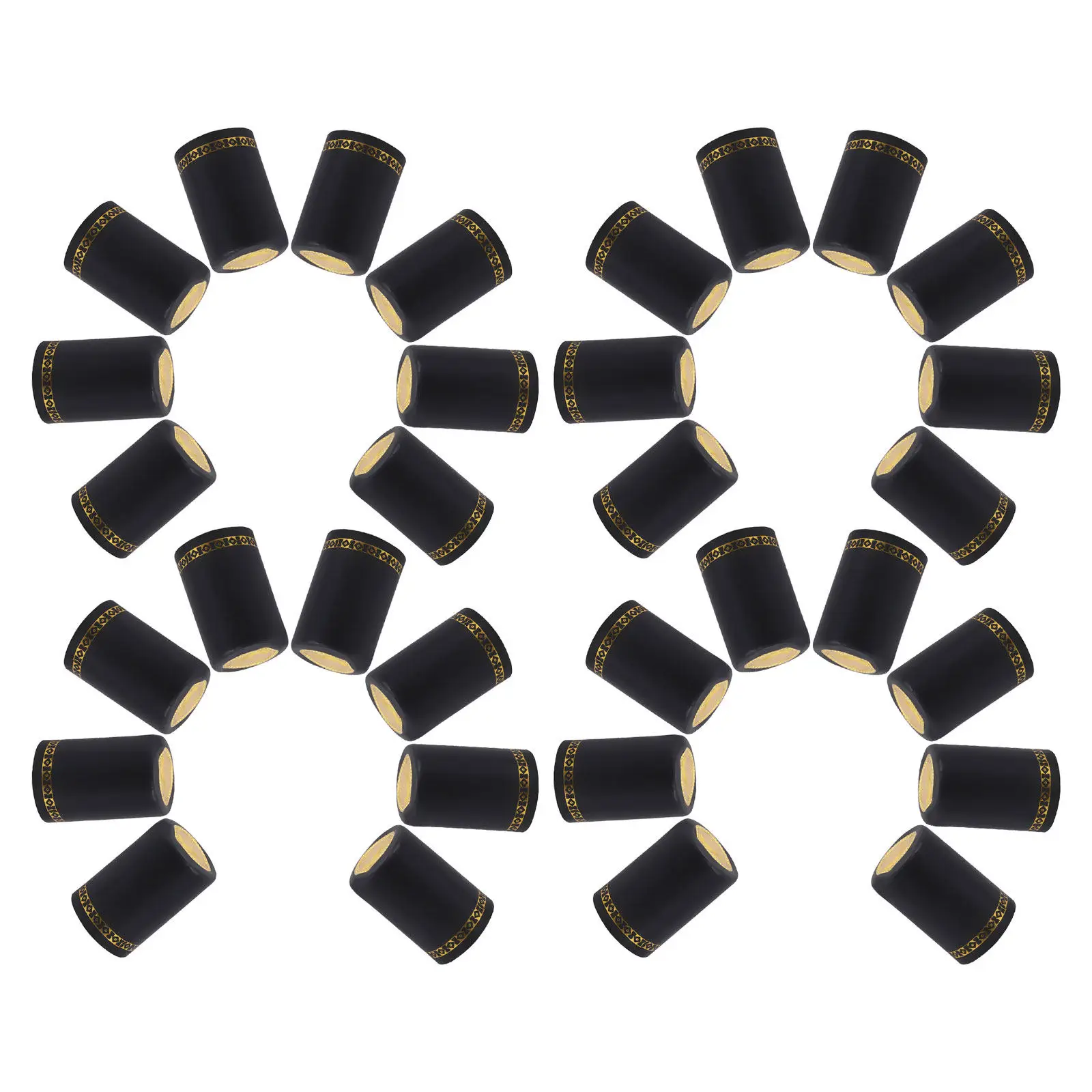 

200Pcs Wine Bottle Shrink Tops Premium PVC Seals Exquisite Design for Bar Home Decor Heat Shrink Capsules