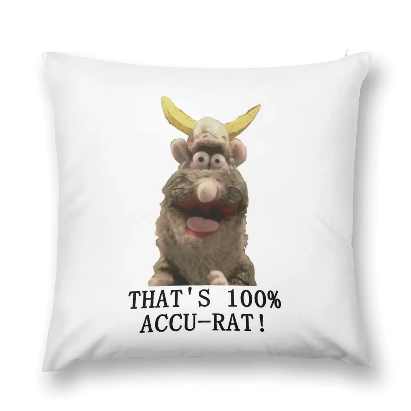 

That's Accu-Rat - Rattus Rattus - Horrible Histories Throw Pillow Pillow Decor Pillowcases Bed Cushions pillow