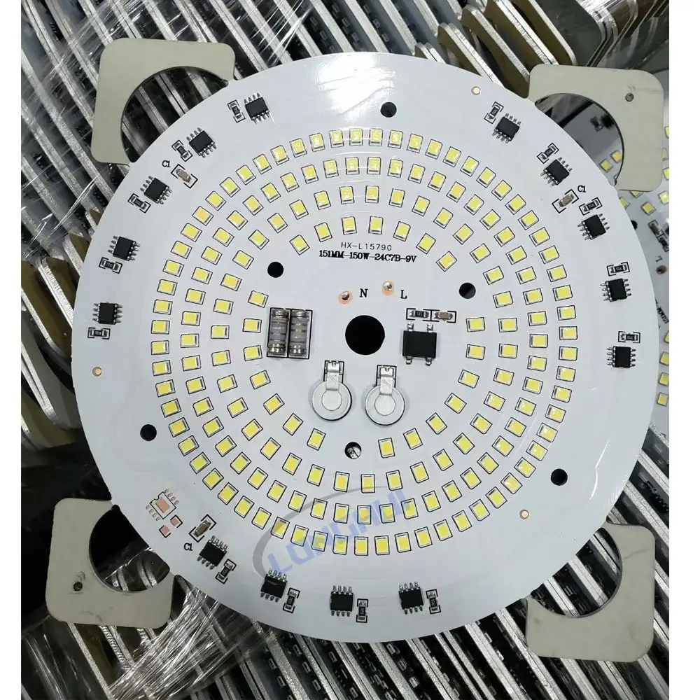 لوحة إضاءة LED سلكية عالية الطاقة 220 فولت، تستخدم لأضواء الفناء الخارجية في مواقع البناء والحدائق والمربعات وورش العمل وما إلى ذلك #5