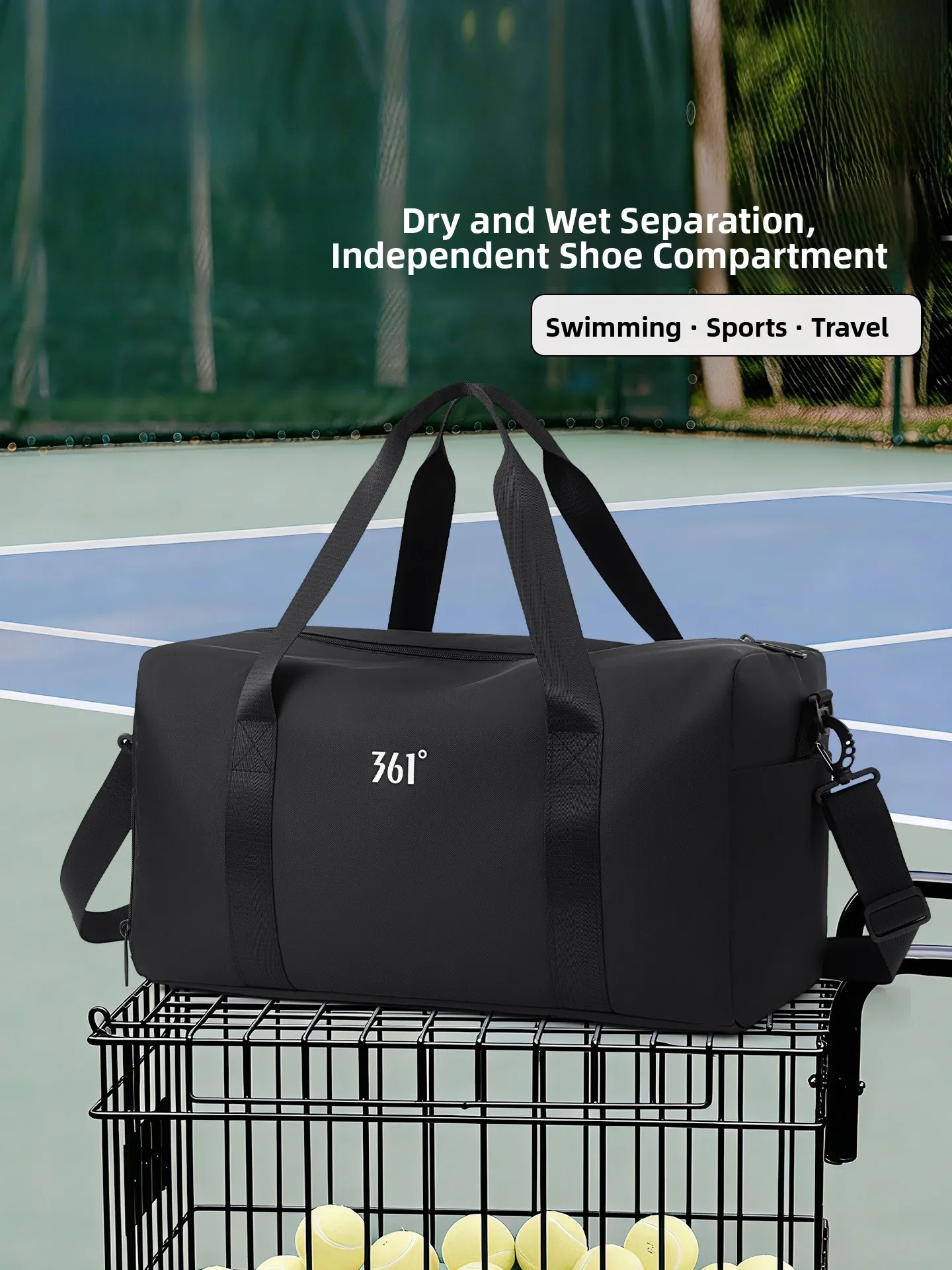 361-degree-large-capacity-fitness-bag-men's-short-trip-travel-bag-wet-and-dry-separation-sports-crossbody-swimming-hand-luggage