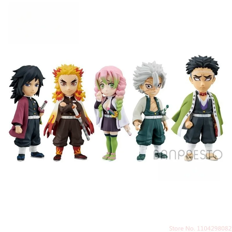 

Bandai WCF Demon Slayer Anime Action Figure Set - Vol.1 2 3 5 Series Tanjirou Zenitsu Fire Pillar Handmade Ornament Toy Gift