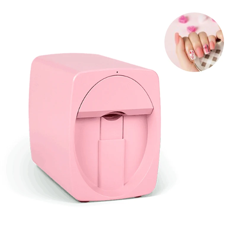 Wireless control DIY art nail cheap portable mobile auto digital nail printer machine price