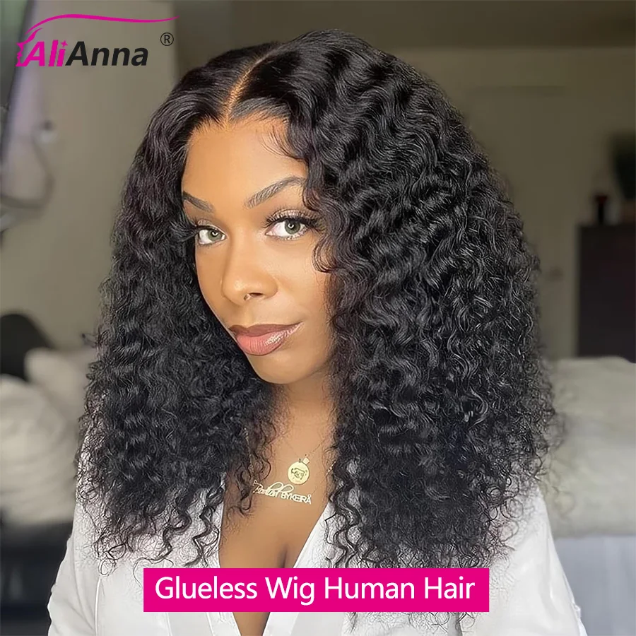 

Glueless Wigs Human Hair Water Wave Short Bob Wigs Human Hair Transparent HD Brazilian Wigs On Sale Pre Cut 4x4 Closure Wig