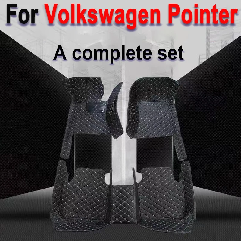 

Напольный коврик из искусственной кожи под заказ для Volkswagen Pointer 2004 2005 2006, защита салона вашего автомобиля