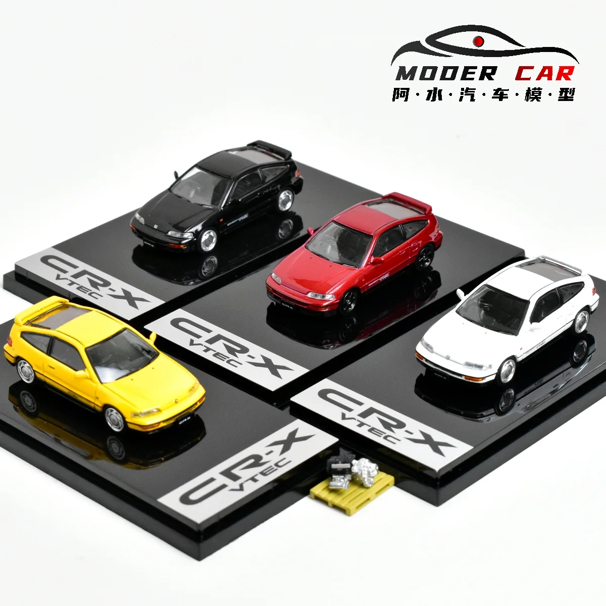 hobby Japan HJ 1:64 CR-X SiR (EF8) Diecast Model Car - AliExpress 26