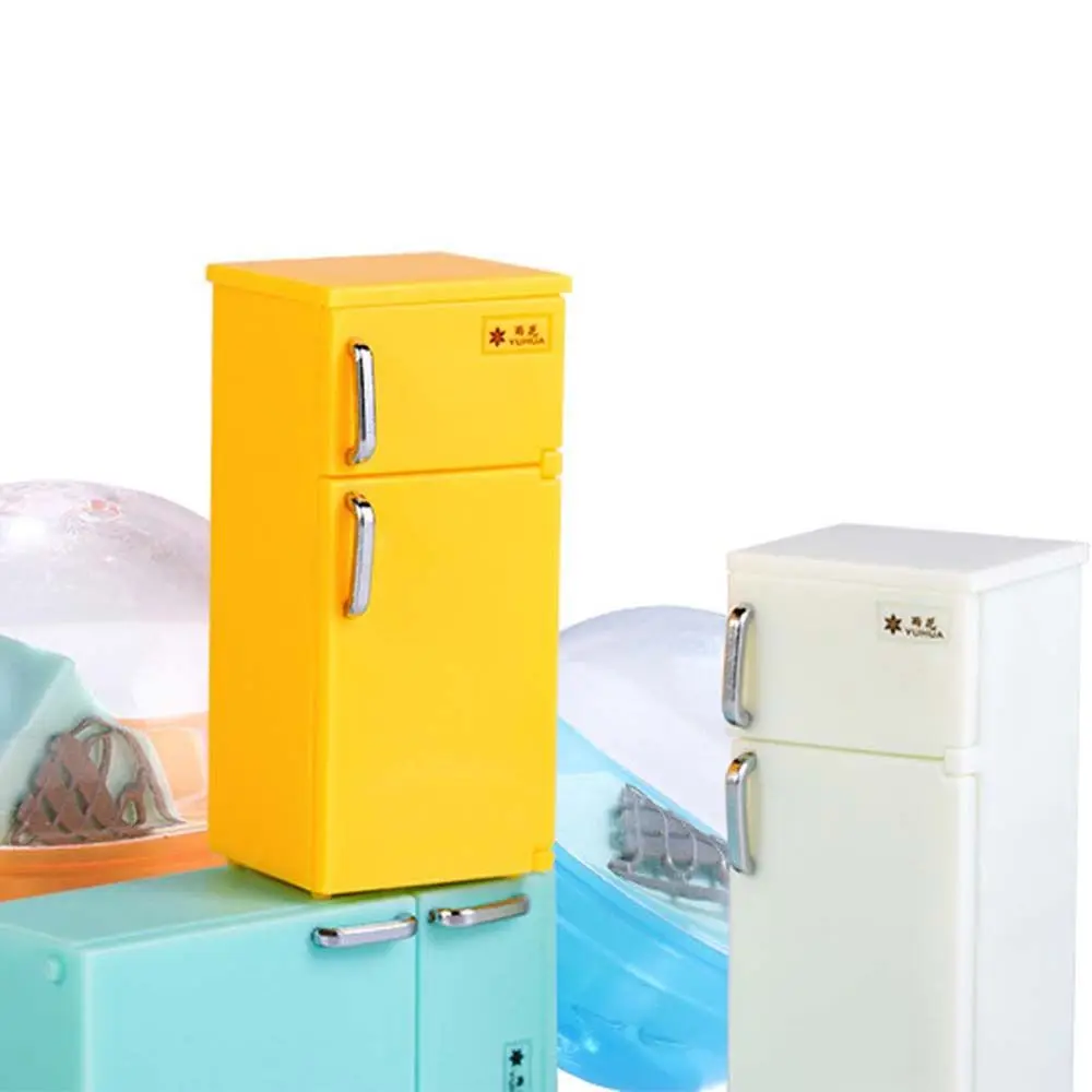 Mobili per case delle bambole in miniatura 1:12 Accessori per case delle bambole in miniatura Simulazione Frigorifero Decorazione della casa delle bambole