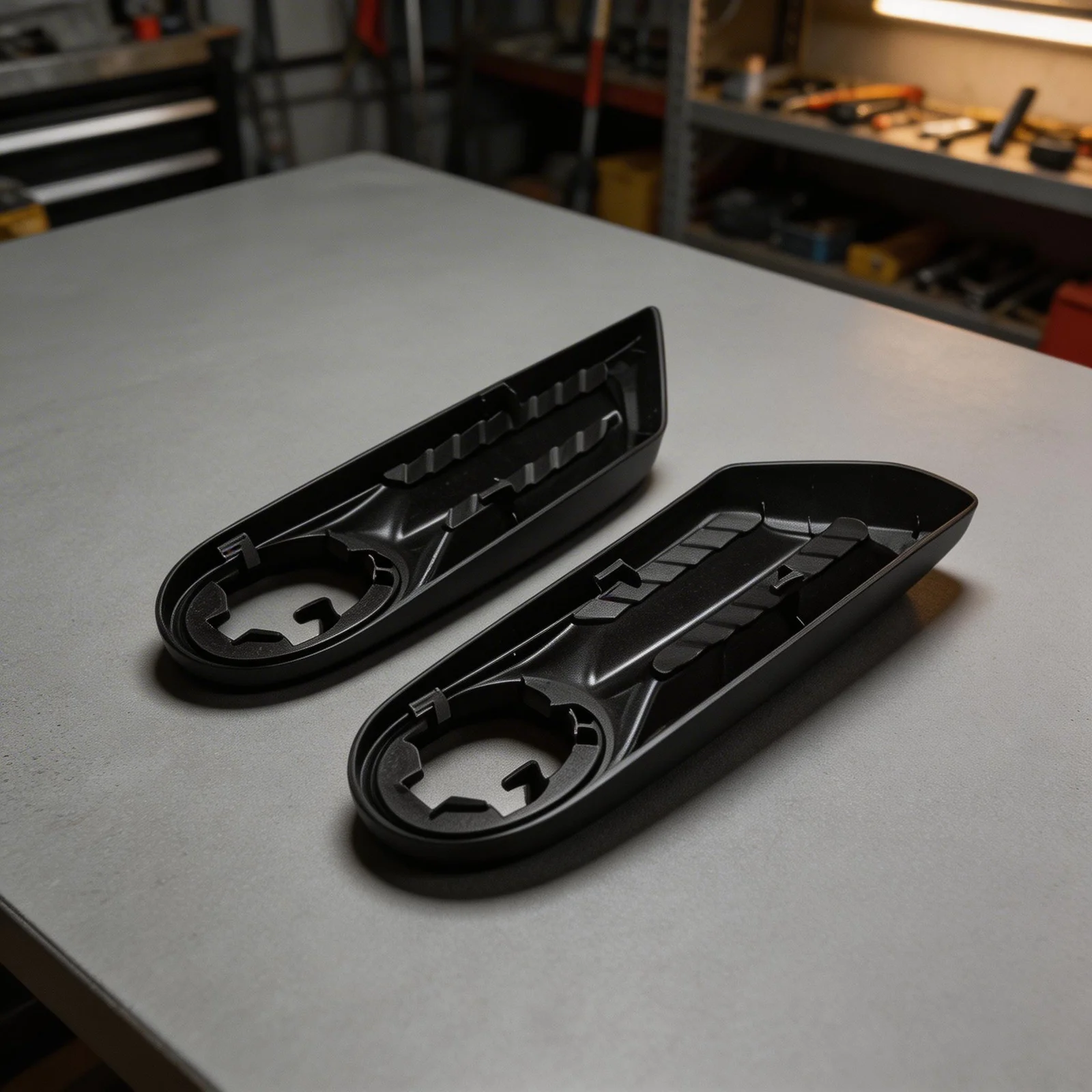 Pair of Front Side Marker Light Housing Covers for MINI For R56 R57 R58 For R59 2007-2013 Scuttle Trim Replacement