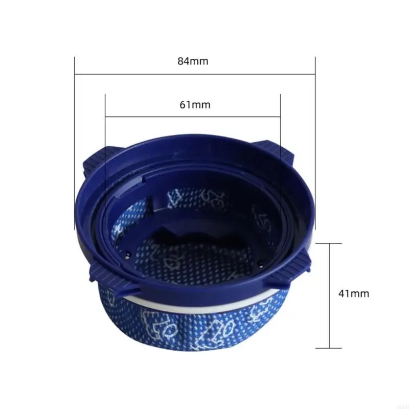 M6CB Swaying Robot aspirateur Micro Micro Filter Pet Hair Eraser pour Jet6070