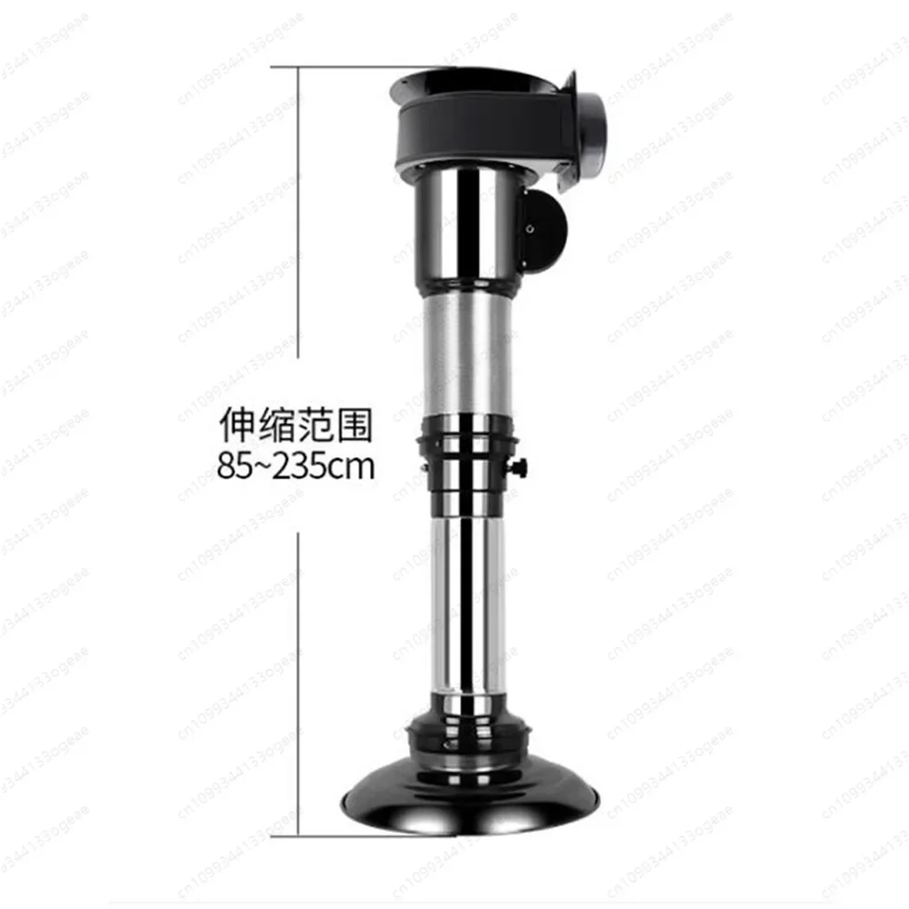 

telescopic exhaust upper exhaust with fan ventilation pipe barbecue equipment smoking cover exhaust pipe chimney