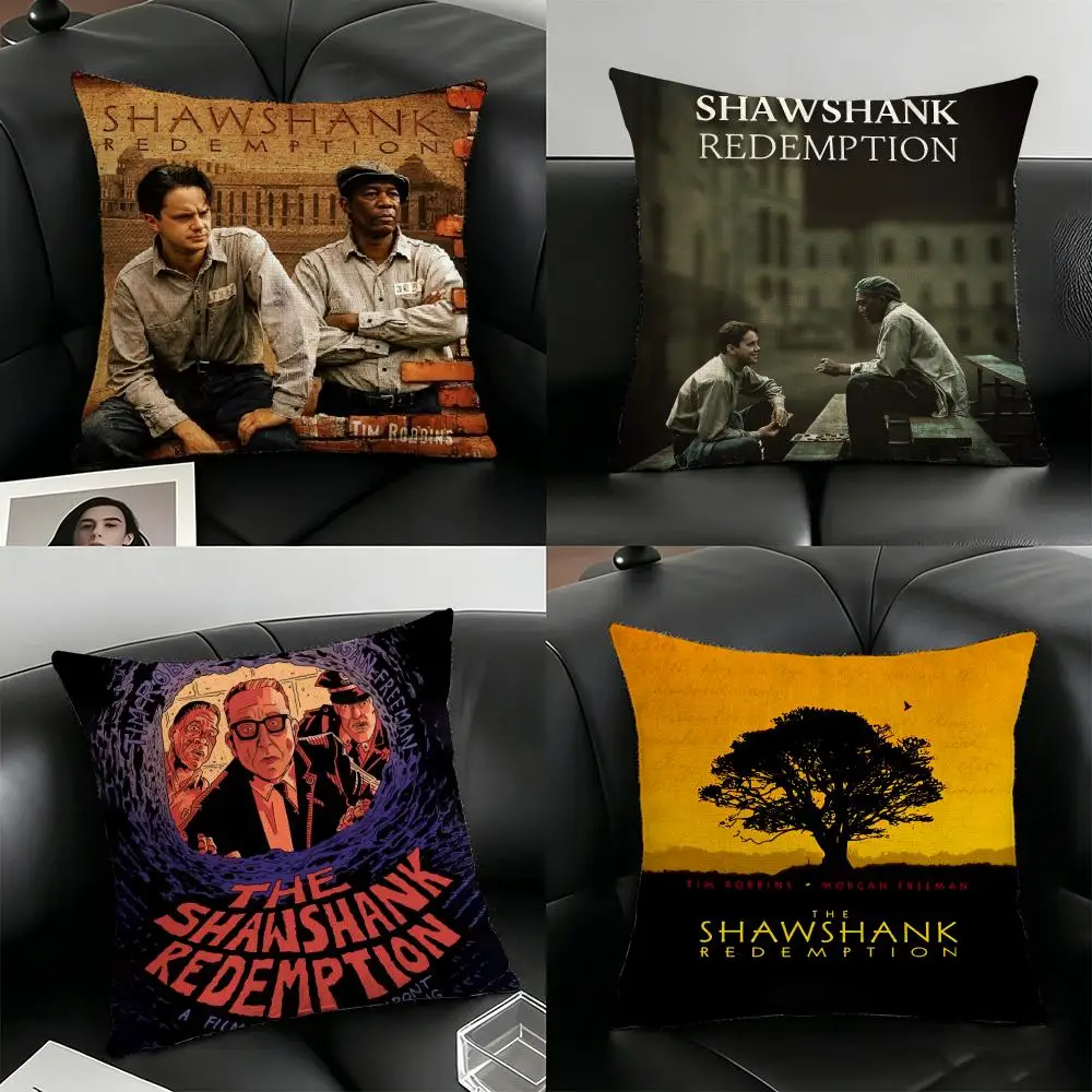The S-shawshank Redemption Pillow Case Linen Pillow Covers Cover For Couch Living Room Bench Patio Floor Linen Home Decor