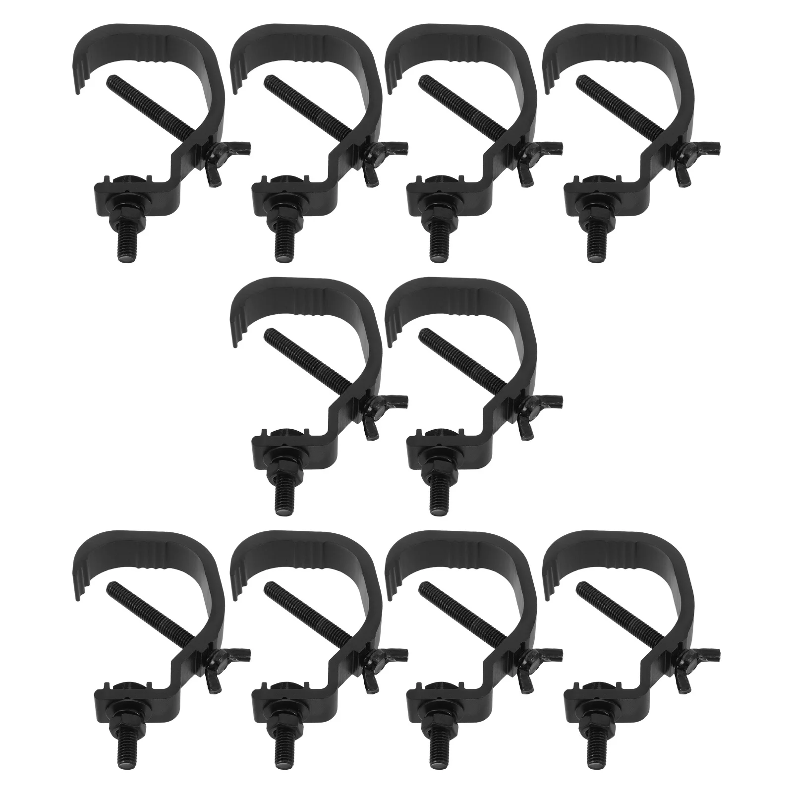 

10Pcs Stage Lighting Clamps for Moving Head Lights Versatile Use in Events with Excellent Stability Bar Lighting Clamps