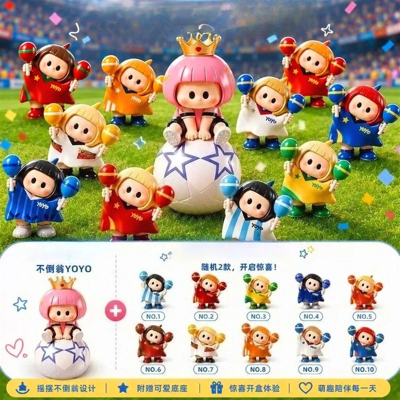 

YOYO SURE WIN Collection Figure Series Blind Box Cute Desktop Ornaments Kawaii Trendy Toys Mystery Vinyl Doll sSurprise Bag Gift