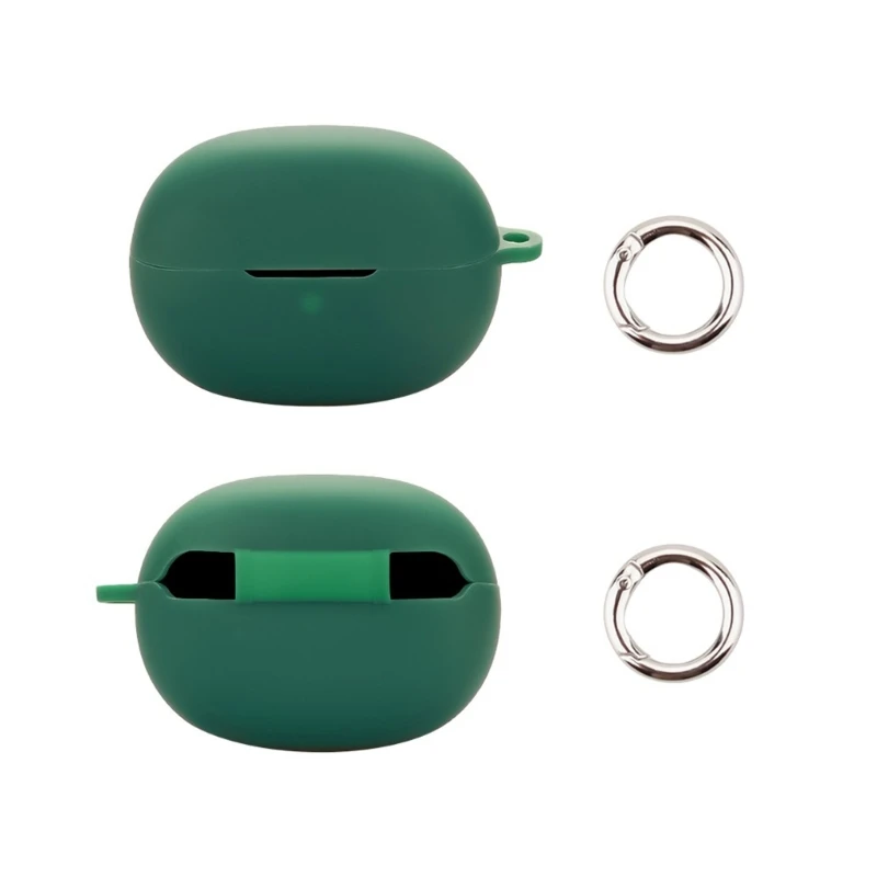 ซิลิโคนป้องกันกระเป๋าถือสําหรับ EarFun คลิปหูฟังไร้สายซิลิโคนอ่อนนุ่ม Protector กรณีกันฝุ่นกันกระแทก