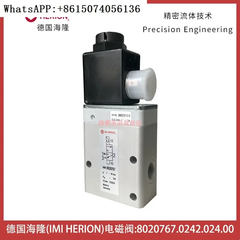 8020767.0242.024.00 Hilong solenoid valve HERION pilot electromagnetic control valve 8020767