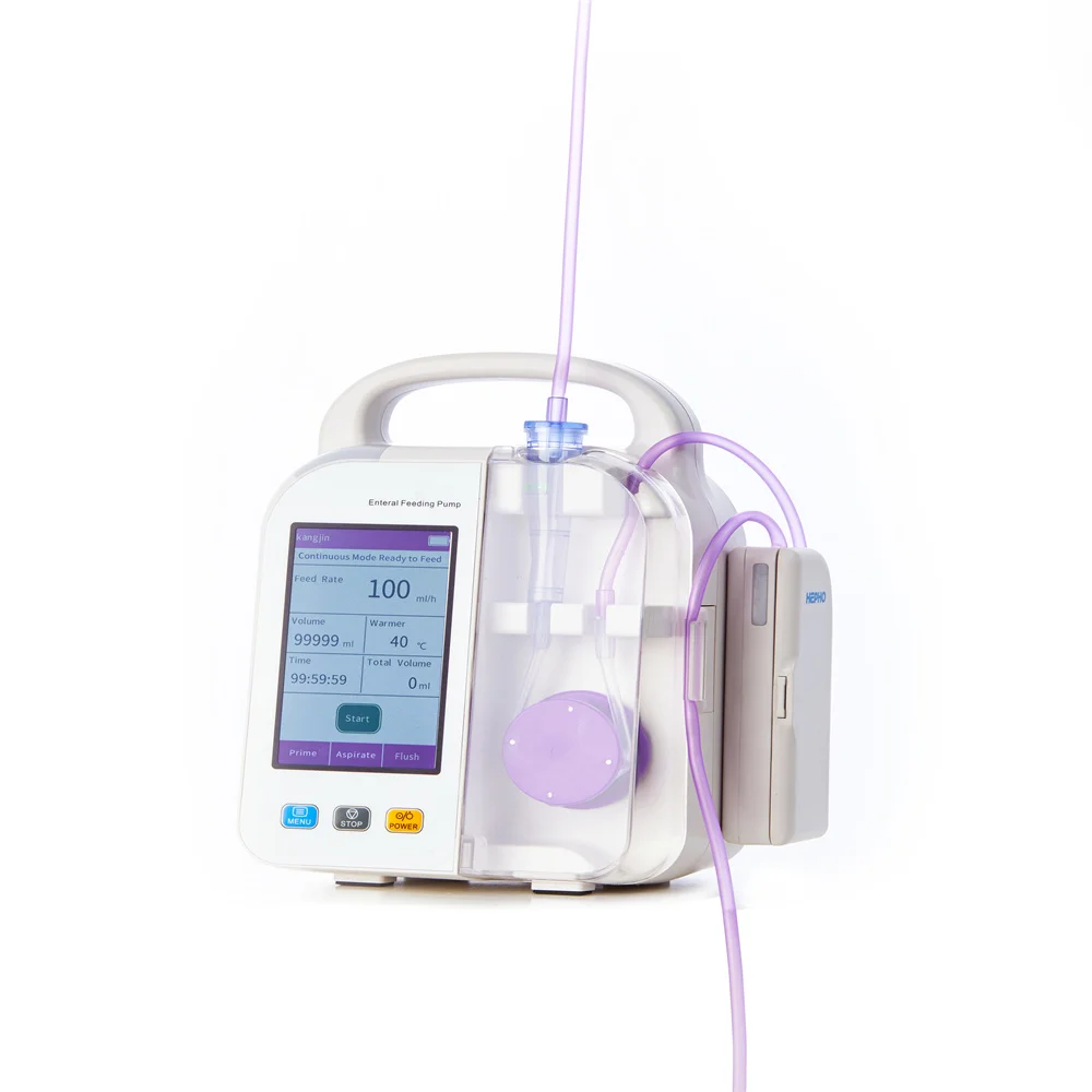 CE Certificate Portable Touch Screen Feeding Pump Heating Function Enteral Feeding Pump Vet Infusion Pump For Animal Price