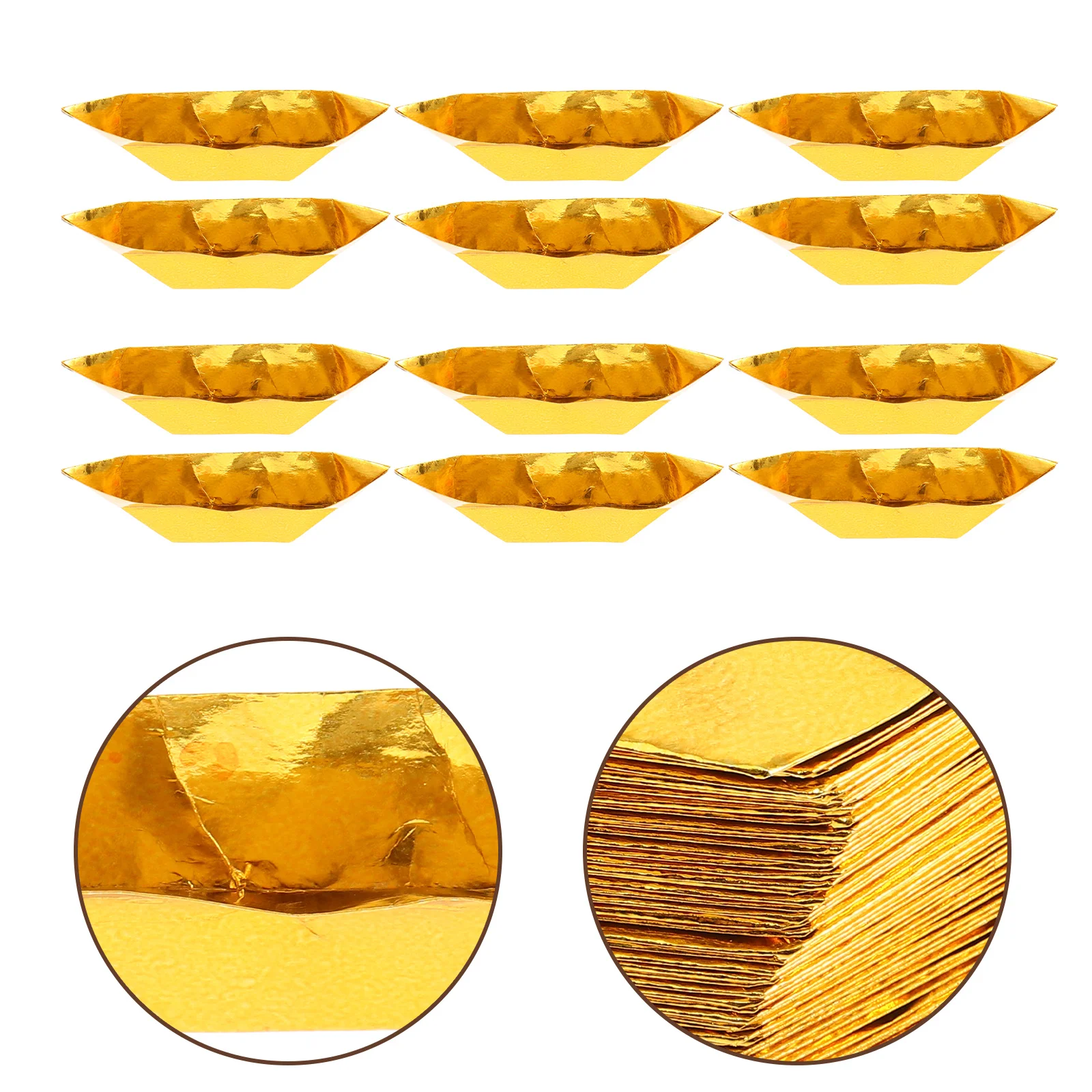 500 قطعة من سبائك الورق الذهبية تصميم تقليدي مصنوع يدويًا لعيد كنس القبر سلف نعمة الطقوس الصينية الجنازة العبادة