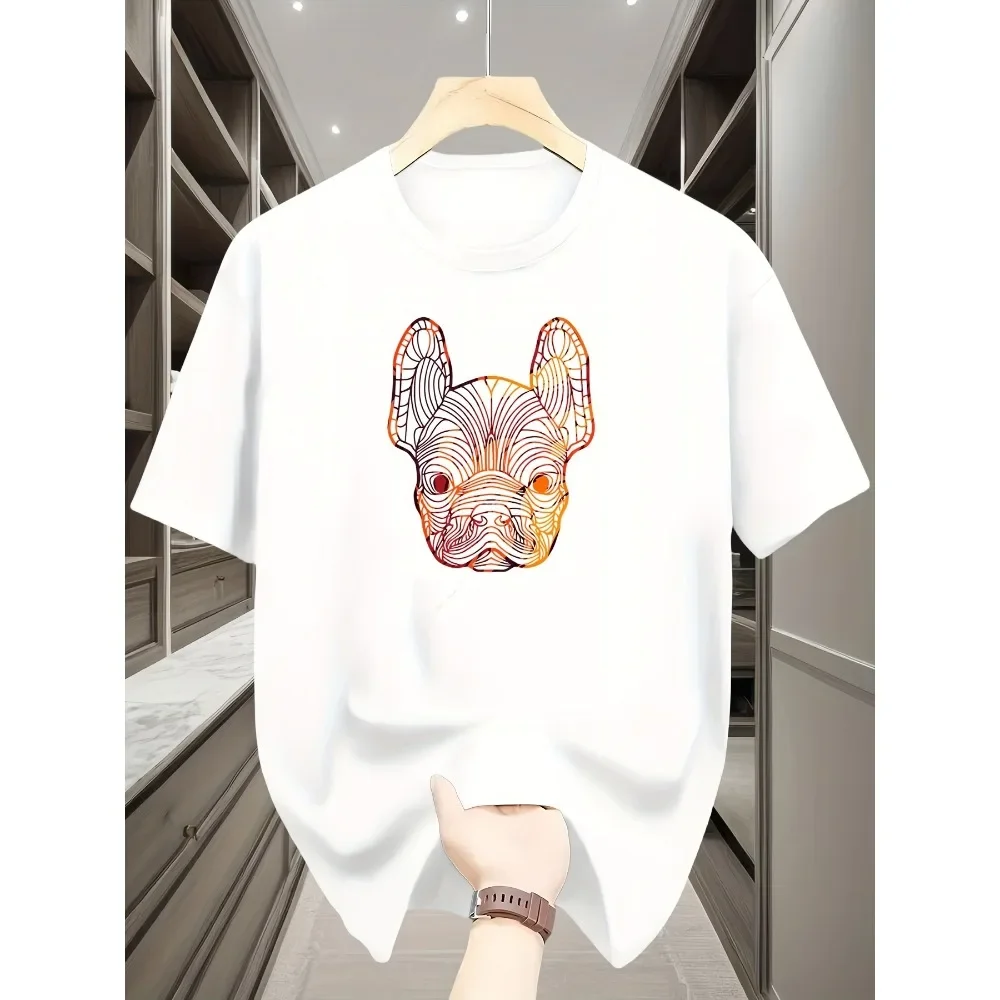 Men's Graphic T-Shirt French Matador Print Short Sleeve Round Neck Tee Shirt Homme Ropa Hombre Casual Streetwear Summer Tops