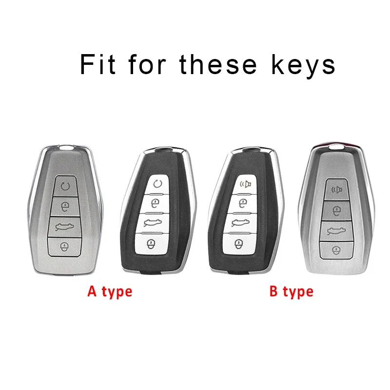 For Geely Atlas Boyue Pro Borui Coolray NL3 EX7 SUV GT GC9 Emgrand X7 Xingyue Car Key Case Cover Bag Shell Holder Accessories