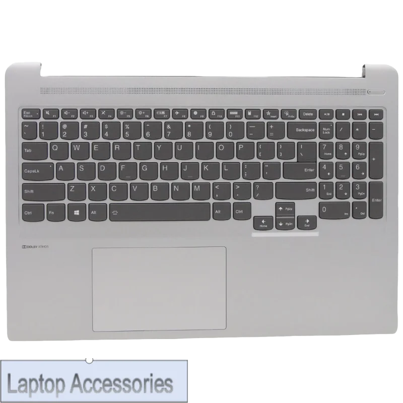 

Американский английский CLO серый верхний чехол для клавиатуры, упор для рук, чехол для Lenovo Ideapad 5 Pro Creator 5 16ACH6 5CB1C74938