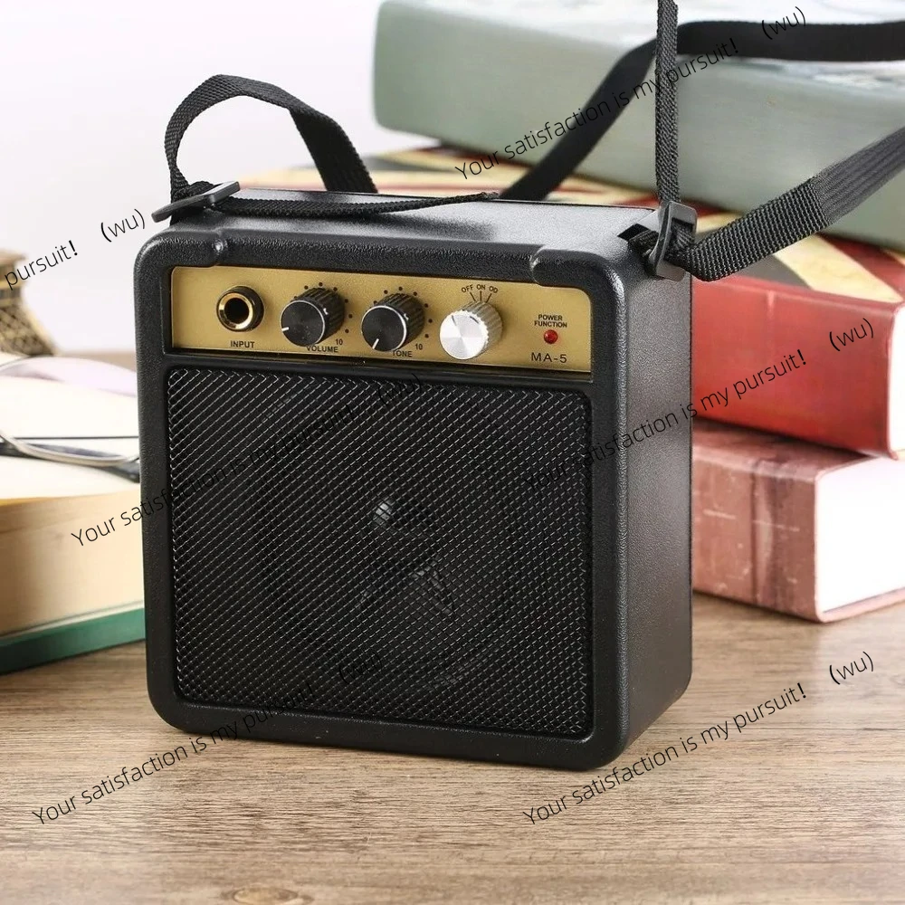 

wu Mini Guitar Amplifier Guitar Amp With Back Clip Speaker Guitar Accessories For Acoustic Electric Accessories Part