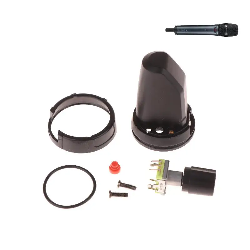 Reparação de substituição microfone sem fio capa microfone cauda para sennheiser ew100g3 ew300g3 ew500g3 e835 e845 e935