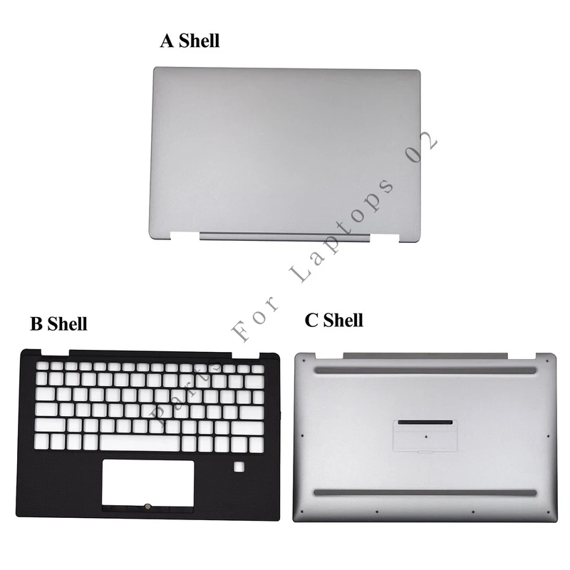 

P For Dell XPS 13 9365 Laptop Top Bottom Case Back Cover 0NMVR2 089GD9 0G1VNR