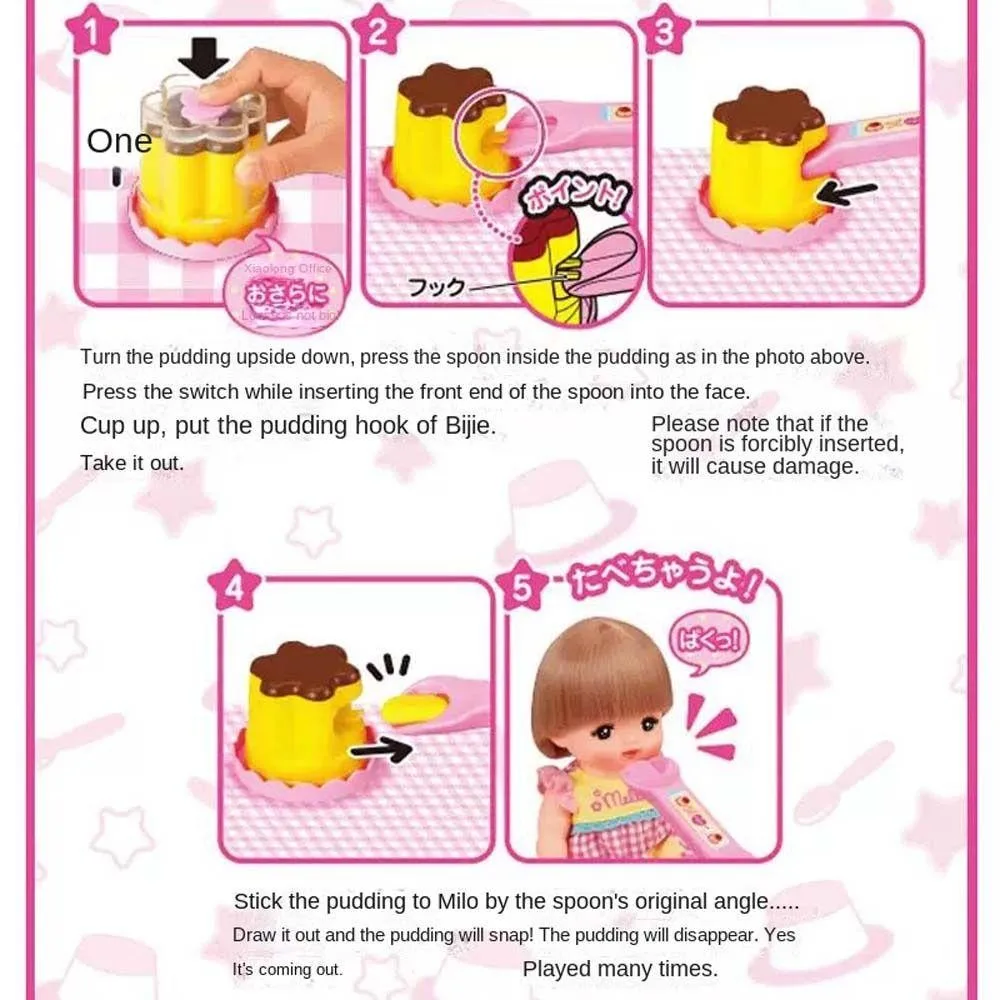 Aardbeienpudding Voederspeelgoed Speelset Waterdicht Doe alsof Keuken Dessert Speelset Speelgoed Speelvoedsel Aardbeienpudding voor verjaardag