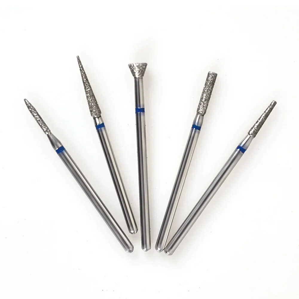 

ELIJAH 10/20Pcs Dental Diamond Drills Kit Carbide Polishing Grinding Heads HP 2.35mm Dental Lab Carbide Cutter Kit Tools