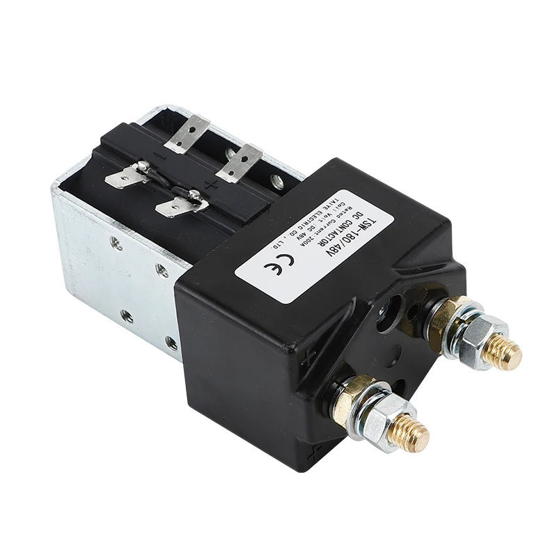 SW180 Normally Open 200A DC Contactor ZJW200A DC Contactor For Electrical Winch Contactor 12V 24V 48V 60V 72-80V