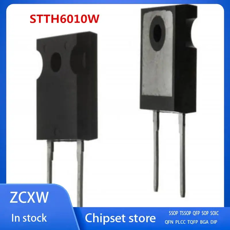 

5PCS/LOT STTH6010W STTH6012W TO-247 60A 1000V/1200V