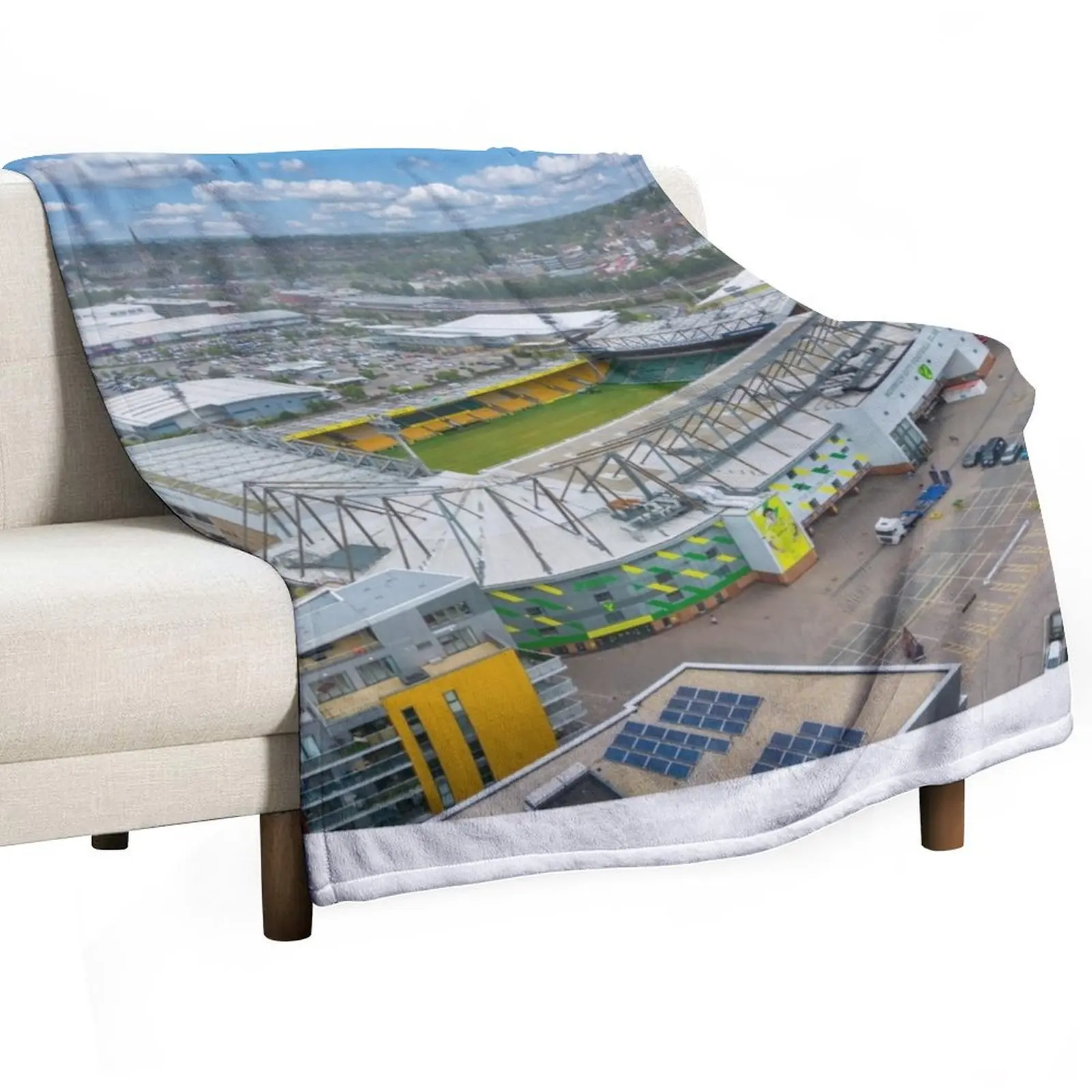 Carrow Road Throw Blanket Hairy cosplay anime Loose Warm Blankets