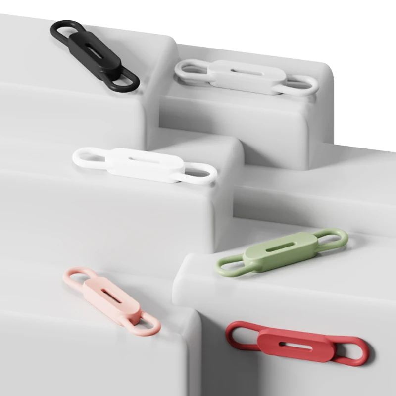 Flexible Silicone Magnetic Pen Clip Reusable Adjustable Pencil Holder for Office Desk Refrigerator Whiteboard Supplies view 6