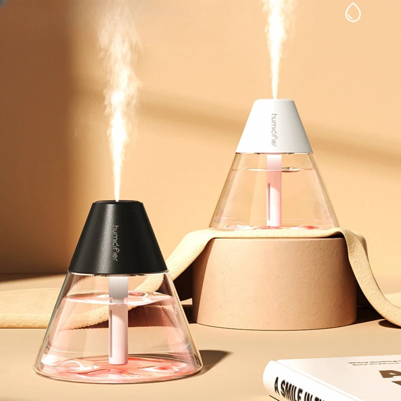 Xiaomi Youpin Ultrasonic Essential Volcano Humidifier Bedroom Desktop Mini Water Replenishment Instrument Car Air Humidifiers