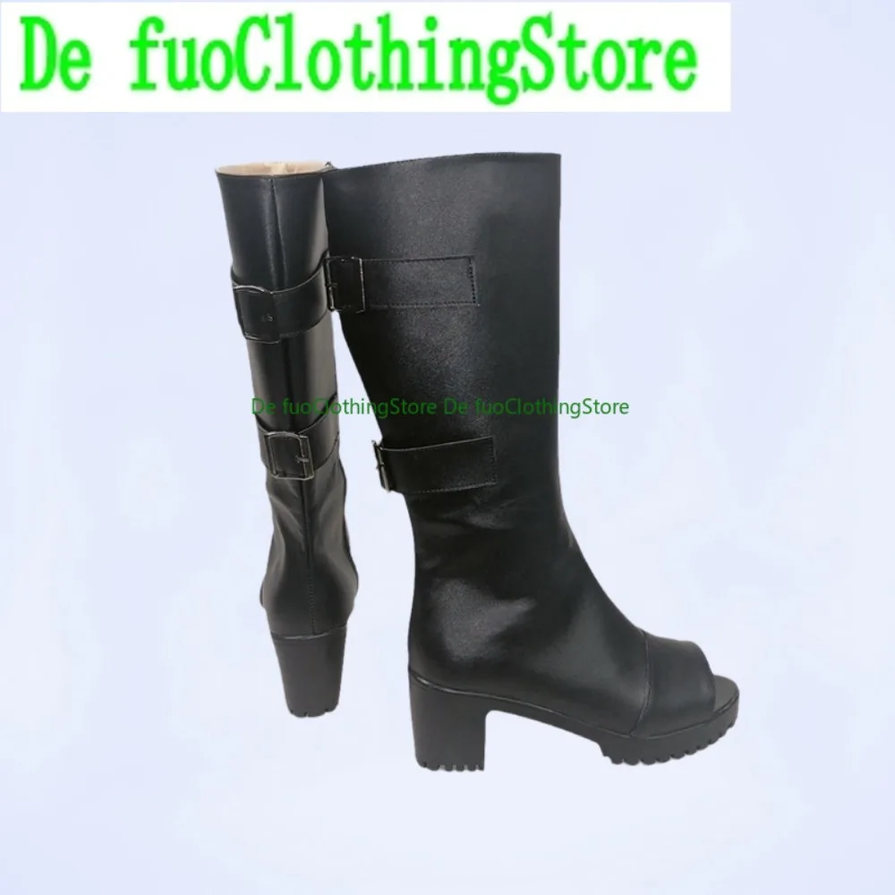 

DefuoClothing Sakura Haruno Cosplay Shoes Anime Character Boots Halloween Carnival Party Costumes Accessory Shoes