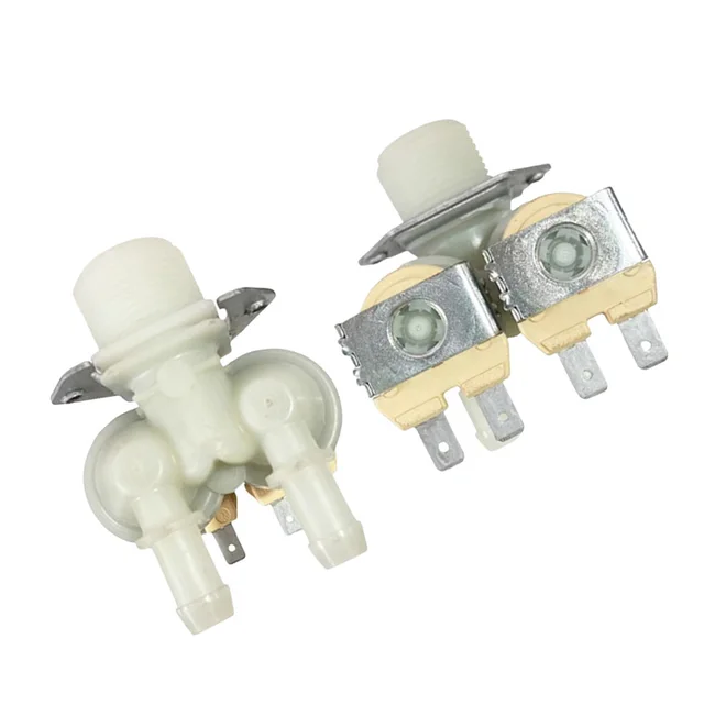Électrovanne Electric Water Inlet Valve For Samsung Washing Machine DC62-00024F Solenoid Valve 220V 240V Plastic Quick Replace Component Eau et vapeur — détail 1
