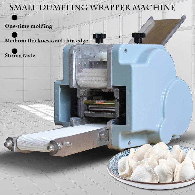 electric dumpling wrappers maker wonton skin slicer machine commercial home small rolling press pastas dough wrapping 220v 110v