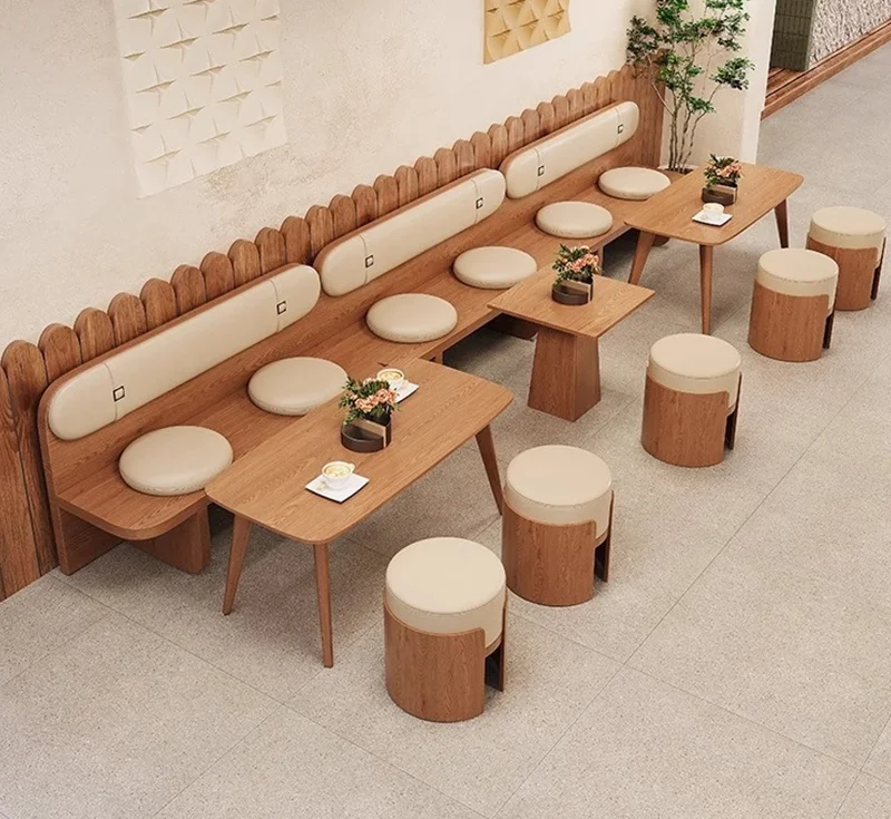 Customized Modern Design Restaurant Furniture Set Metal Table and Chair for Cafe Hotel and Coffee Shop Dining Set