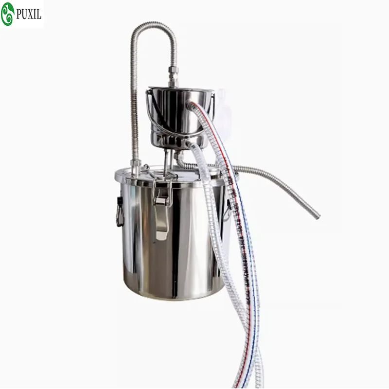 Popular small household essential oil pure dew extraction machine distillation production refining wine brewing steamed wine equ