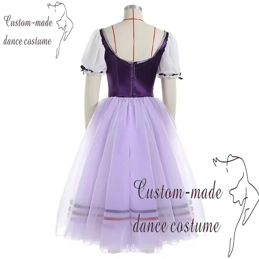 Adult child Gepelia, daughter who can't be locked up, ballet dress competition dress long gauze dress performance dress PDE