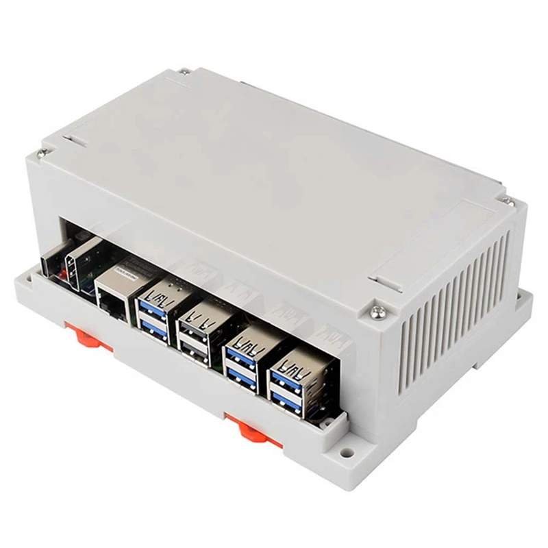 

Плата расширения для Raspberry Pi Industrial DIN-Rail RS232 RS485 CAN FD Многокоммуникационные платы расширения