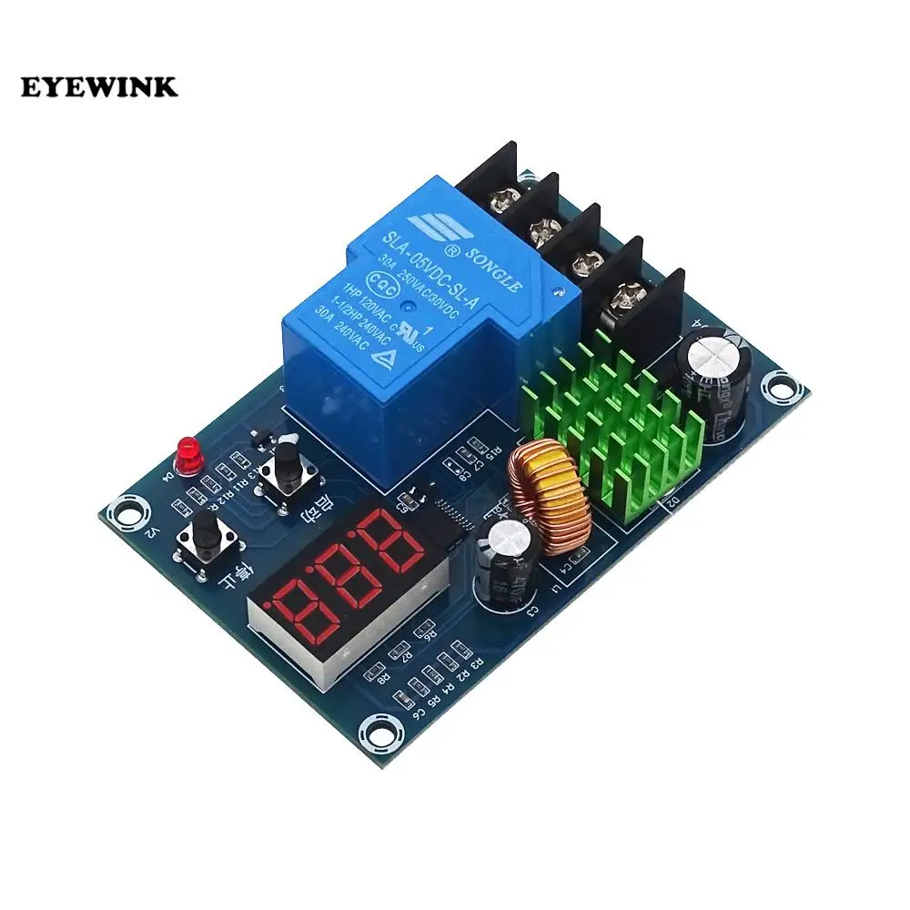 XH-M604 Battery Charger Control Module DC 6-60V Storage Lithium Battery Charging Control Switch Protection Board