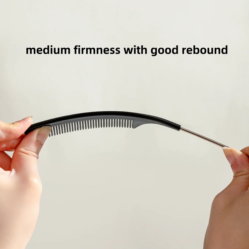 مجموعة مشط صبغ الشعر مكونة من 10 قطع، مما يجعل التصميم اليومي وتضفير أسهل مع أمشاط سهلة الاستخدام