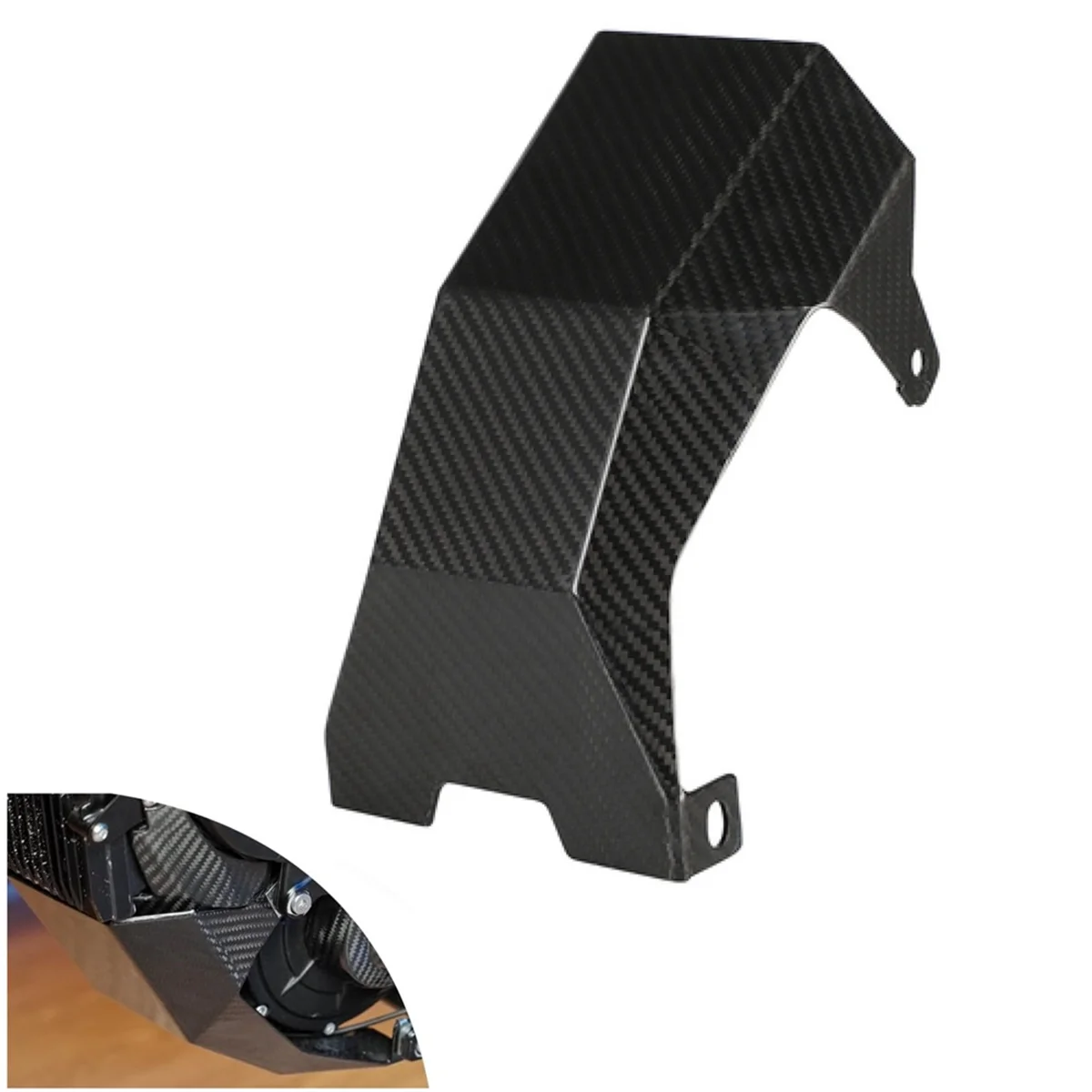 

Carbon Fiber Engine Skid Plate Engine Chassis Cover Guard Protection for Sur Ron Light Bee X/S Accessories